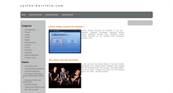 Desktop Screenshot of cycles-barriere.com